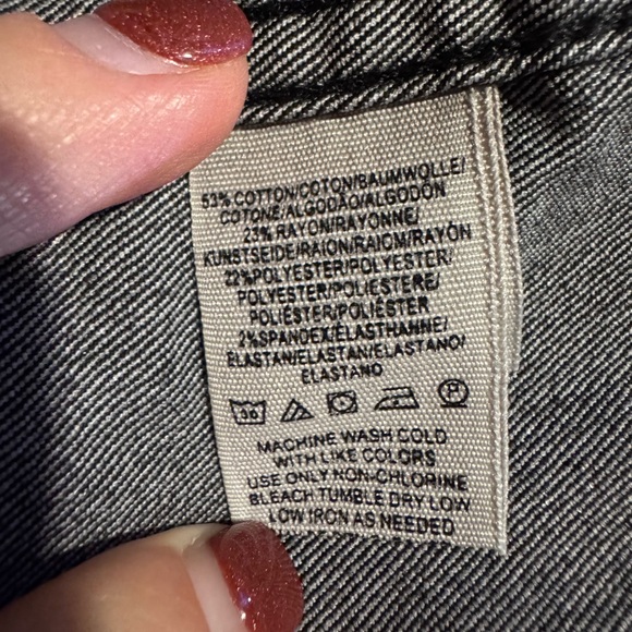 Free people denim skirt - Picture 3 of 6